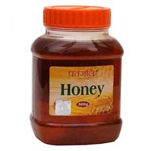 100 % Pure Baba Ramdev Patanjali Herbal Honey cough cold fever Refine Bl... - £18.73 GBP