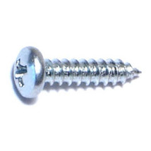 #4 x 1/2&quot; Zinc Plated Steel Phillips Pan Head Sheet Metal Screws (120 pcs.) - £10.33 GBP