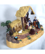 Gemmy Manger Scene Narrated Musical Lighted Tells Story Of Jesus Birth C... - £27.95 GBP