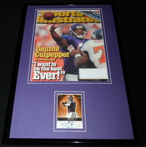 Daunte Culpepper Signed Framed 2000 Sports Illustrated Display TOPPS Vikings - £63.31 GBP