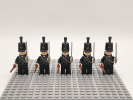 British 95th Rifles Brigade British Army 5 Minifigures Toys Lot - $10.89