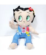 Betty Boop Dressed Hippy Flower Child Baby 10in Sitting Plush Stuffed An... - $370.80 MXN