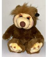 24K Bascome Brown Teddy Bear Plush 1991 Dumplings Polar Puff Mighty Star... - $21.51