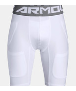 UNDER ARMOUR BOY&#39;S FOOTBALL GIRDLE/SHORTS YOUTH SIZES NEW 1305587 100 - $321.95 MXN