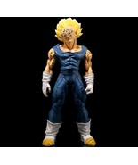 38cm Dragon Ball Z Majin Vegeta Anime Figure GK Super Saiyan Action Figurine PVC - $62.94