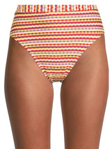 No Boundaries Juniors Yarn Dye Stripe High Waist Swim Bottom Multicolor ... - £12.44 GBP