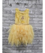 Girls Disney Belle Dress Up Leotard Tutu Size 3T Princess Beauty and The... - $23.04 CAD