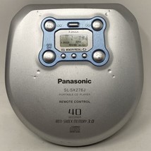 Panasonic SL-SX276J Portable CD Player Anti Shock 3.0 Mfg. 2000 Japan - £11.95 GBP