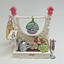 Fisher Price Loving Family Dollhouse Flower Garden Fun Gardening Set 2005 - £12.34 GBP