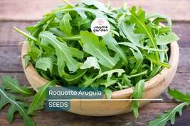 Roquette Arugula Seeds - Heirloom, Non-GMO - 40 Days to Maturity - Nutty... - $4.99+