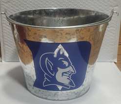 Duke Blue Devils Galvanized Metal Bucket - NCAA - $24.24