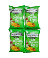 Deep River Kettle Chips All dressed Up Large Party Size 12oz X 4 Hard to... - $54.45