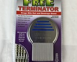 Nit Free Terminator Lice Comb Professional Stainless Steel Louse &amp; Nit Comb - $12.60