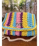 Bag/Handmade Bag/Hand Woven Bag/Crochet Bag/Knitted Bag/White Bag/Black ... - $129.13 CAD