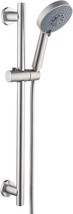 Kes Shower Slide Bar Handheld Shower Head With Hose, 5-Function Hand Shower, Bn - £58.03 GBP