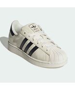Adidas Originals Superstar 2 W &#39;Cracked Leather&#39; White/Black JS4013 - $2,595.50 MXN
