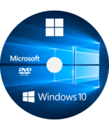 Windows 10 32 Bit All Versions - Re-Installation, Repair , Restore DVD DISC - $9.00