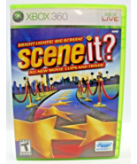 Scene It Bright Lights Big Screen XBOX 360 Video Game Tested Works - £4.73 GBP