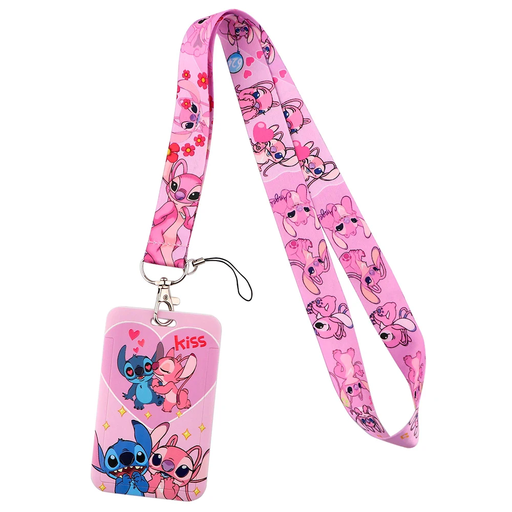 Cute Alien and Angel Credential Holder Cartoon Lanyards for Key Neck Str... - $8.50 CAD