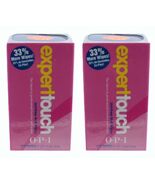 Nail Wipes Opi 2 Pack Expert Touch Lint Free Nail Wipes 200 Each - $234.72 MXN