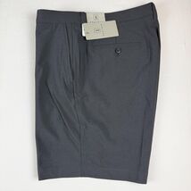 PGA Tour Golf Shorts Caviar Heather Black Size 36 Two-Tone 8in Inseam - $27.99