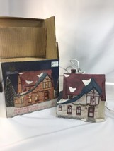 Dickens Collectibles Holiday Expressions English Manor Lighted House Vintage - £15.93 GBP