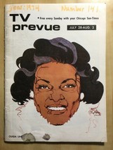 Chicago Sun-Times Tv Prevue | Ouida Lindsey: Soul Searching | July 28-Aug 3 1974 - £13.12 GBP