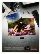 Canon EOS 7D Digital SLR Camera Bumble Bee 2010 Full-Page Print Magazine Ad - $9.70