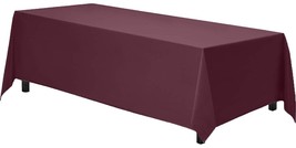 Gee Di Moda Rectangle Tablecloth - 90 x 132 Inch Burnt Table - £23.50 GBP