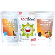 Smoothie Base Bundle: 100% USA Hazelnut + Coconut Water Powder + Baobab (3 Pack) - $45.49
