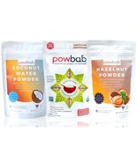Smoothie Base Bundle: 100% USA Hazelnut + Coconut Water Powder + Baobab ... - £35.73 GBP