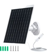 Solar Panel for Security Camera 5V10W USB Solar Panel with USB C Port Mi... - $46.65