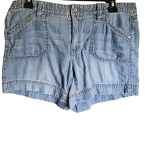 WHBM Light Wash Jean Shorts Size 6 - £19.39 GBP