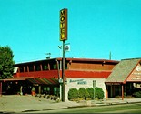 The Downtowner Motel AAA Flathead County  Whitefish MT UNP Chrome Postca... - $6.88