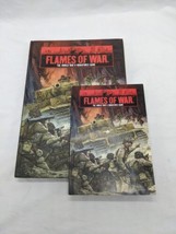 Lot Of (2) Flames Of War World War II Miniatures Game Rulebooks Hardcove... - $24.75