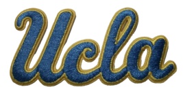 UCLA Bruins~Embroidered PATCH~3 3/8&quot; x 1 3/4&quot;~Iron or Sew On~NCAA-Pac 12 - £3.66 GBP