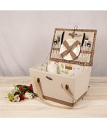 Lemongrove Picnic Basket for 2 - Bees &amp; Lemons - $174.65 CAD