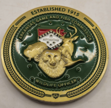 Arkansas Game and Fish Commission  Police Challenge Coin game warden officer NOS - £38.04 GBP