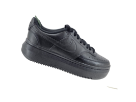 Nike Court Vision Alta Women’s Platform Casual Sneakers Triple Black Sz 9.5 - €38,09 EUR