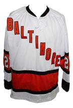 Any Name Number Baltimore Clippers Retro Hockey Jersey 1970 New White Any Size image 4