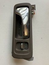 2002 Acura RL Right Front Driver Interior Door Handle OEM Tan Chrome 99 01 02 03 - $39.59
