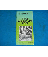 1986 86 YAMAHA TIPS FOR ATV RIDER OFF ROAD GUIDE #2 SHOP SERVICE REPAIR ... - €6,83 EUR