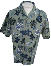 Street Culture vintage Men Hawaiian ALOHA shirt p2p 24&quot; M Camp floral camp luau - £13.97 GBP