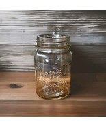 Vintage Clear Presto Supreme Mason Jar Quart Illinois Glass Co Canning 1... - $27.23