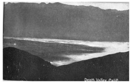 Death Valley California Black &amp; White Postcard - £7.87 GBP