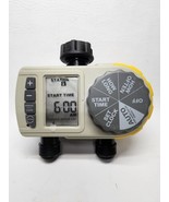 Solterra 28153 Single-Dial Two-Outlet Hose Timer, Gray - $620.90 MXN