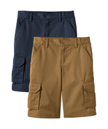 2-Pack Boys Stretch Cotton Cargo Shorts - €33,41 EUR