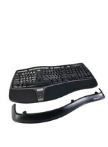 Microsoft 4000 V1.0 KU-0462 1048 lifter Natural Ergonomic Keyboard USB Stand A - £70.08 GBP