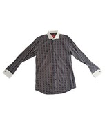R.LEWIS British Spread Collar French Cuff  Striped Multi Color Shirt 17.... - $19.00