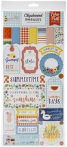 Summertime Chipboard 6&quot;X13&quot;-Phrases - $10.50